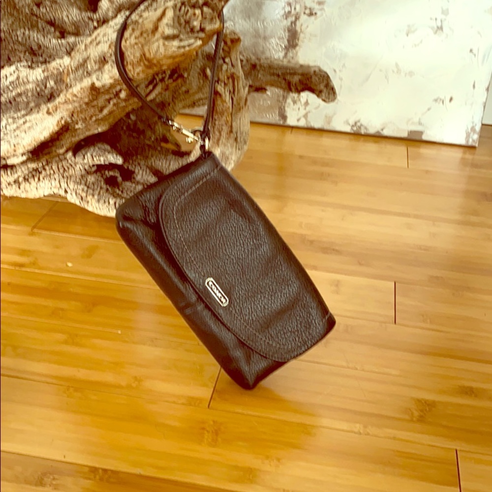 COACH  black wristlet or wallet